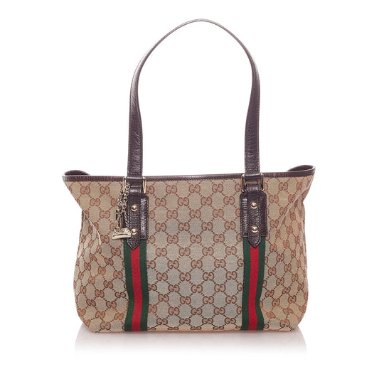 Gucci GG Canvas Jolicoeur Tote Bag