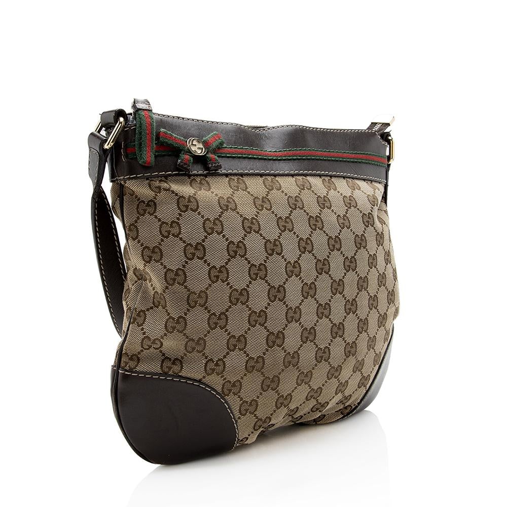 G*G GG Canvas Mayfair Messenger Bag - FINAL SALE (SHF-14519)