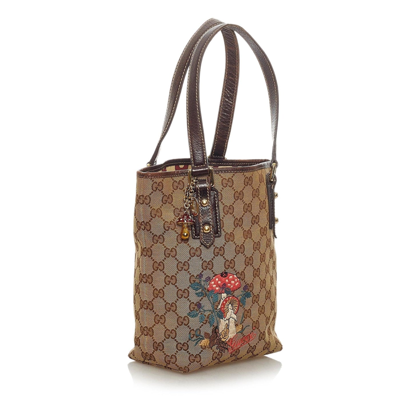 Gucci GG Canvas Mushrooms Tote Bag