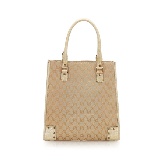 Gucci GG Canvas Tote Bag (SHG-17666)