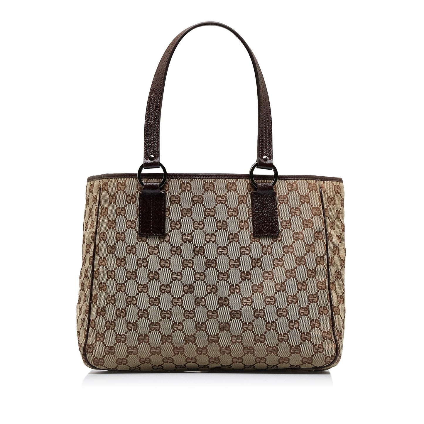 Gucci GG Canvas Tote (SHG-RviNOZ)