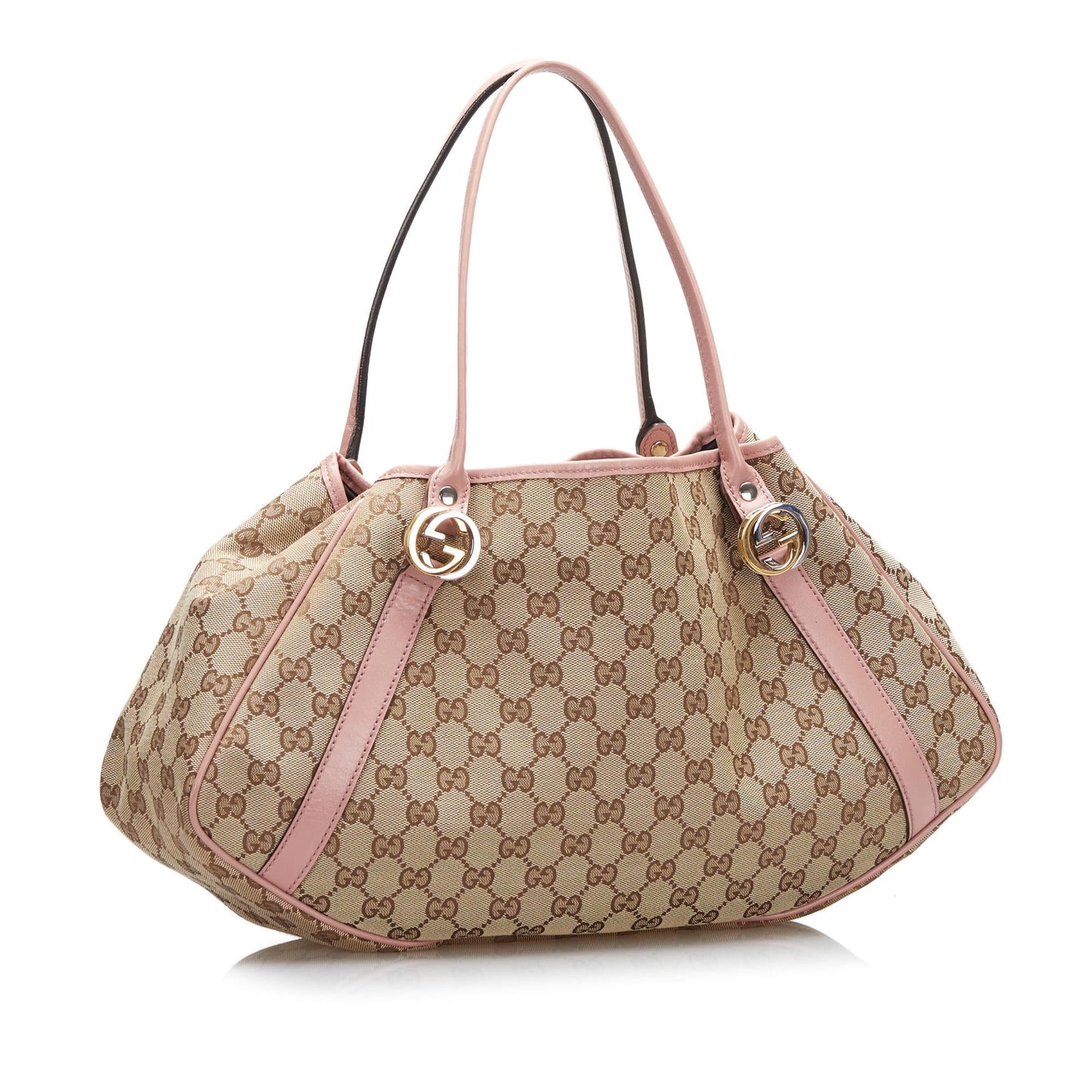 Gucci GG Canvas Twins Tote (SHG-fbSjno)