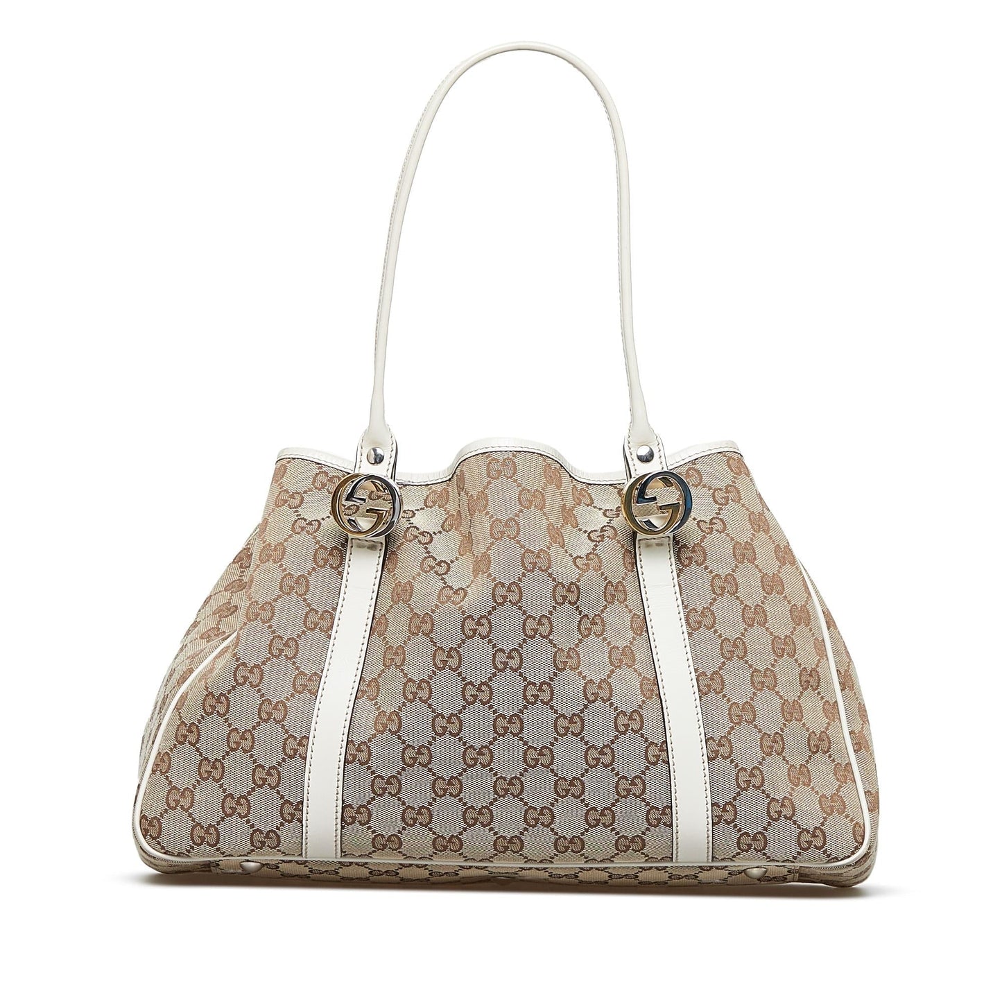 Gucci GG Canvas Twins Tote (SHG-04seb8)