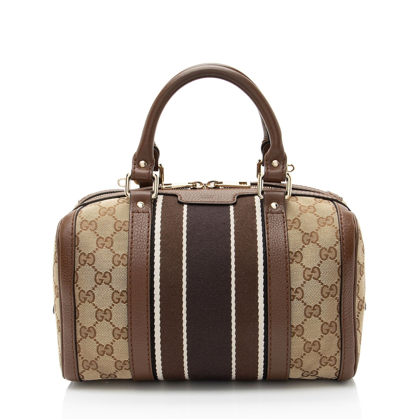 Gucci GG Canvas Vintage Web Joy Small Boston Bag