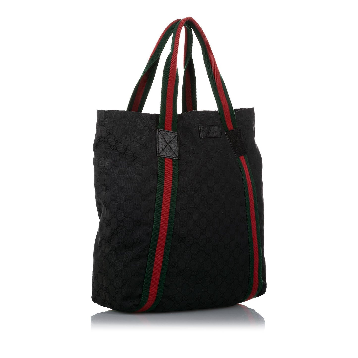 Gucci GG Canvas Web Tote Bag (SHG-20457)