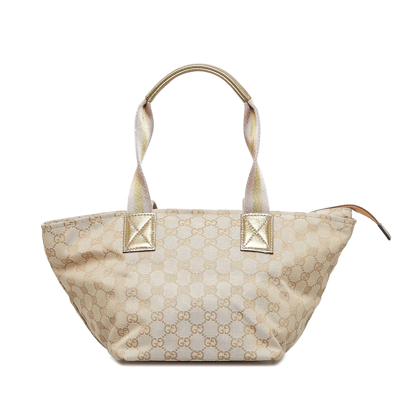 Gucci GG Canvas Web Tote Bag (SHG-ZzkR12)