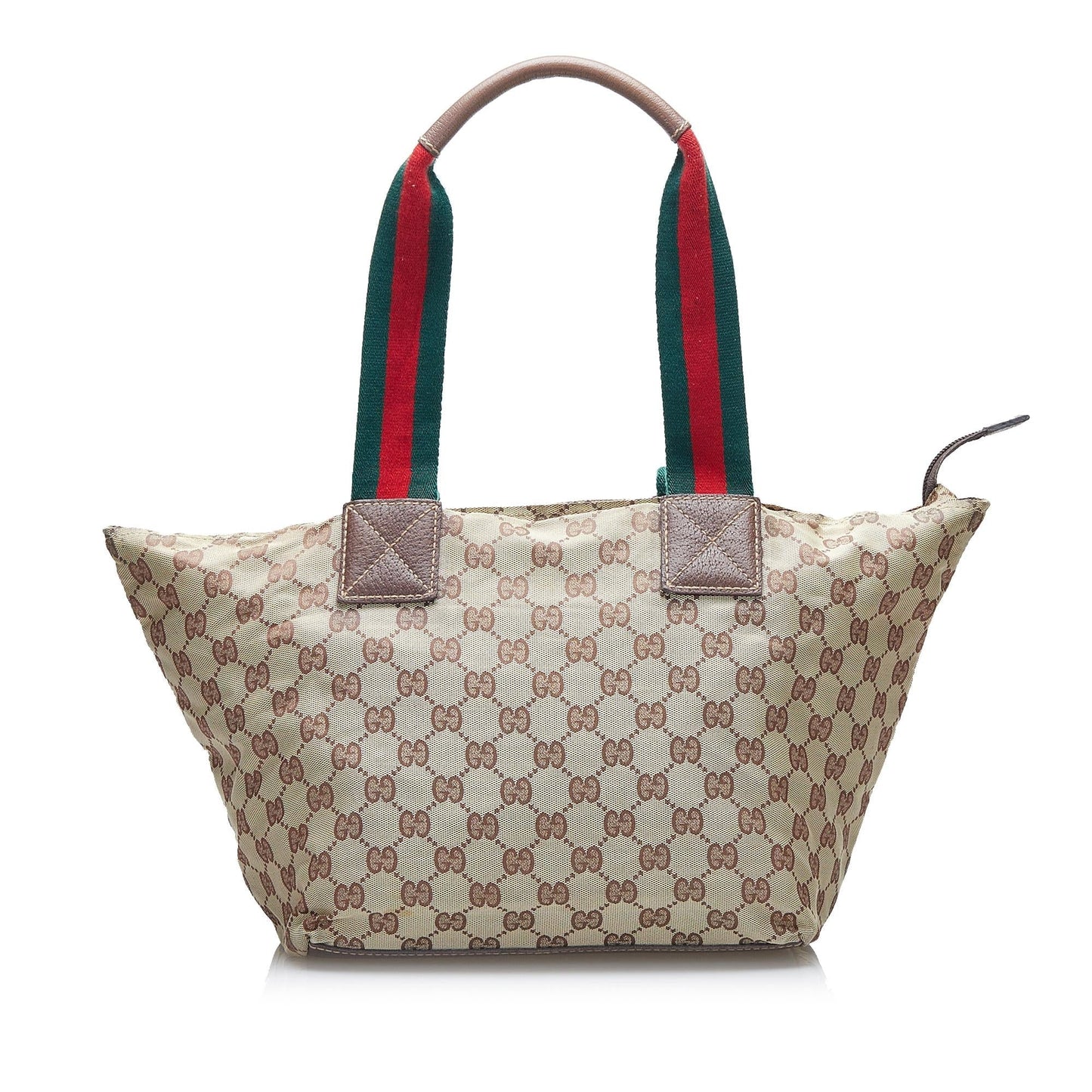 Gucci GG Canvas Web Tote (SHG-BPuGCO)