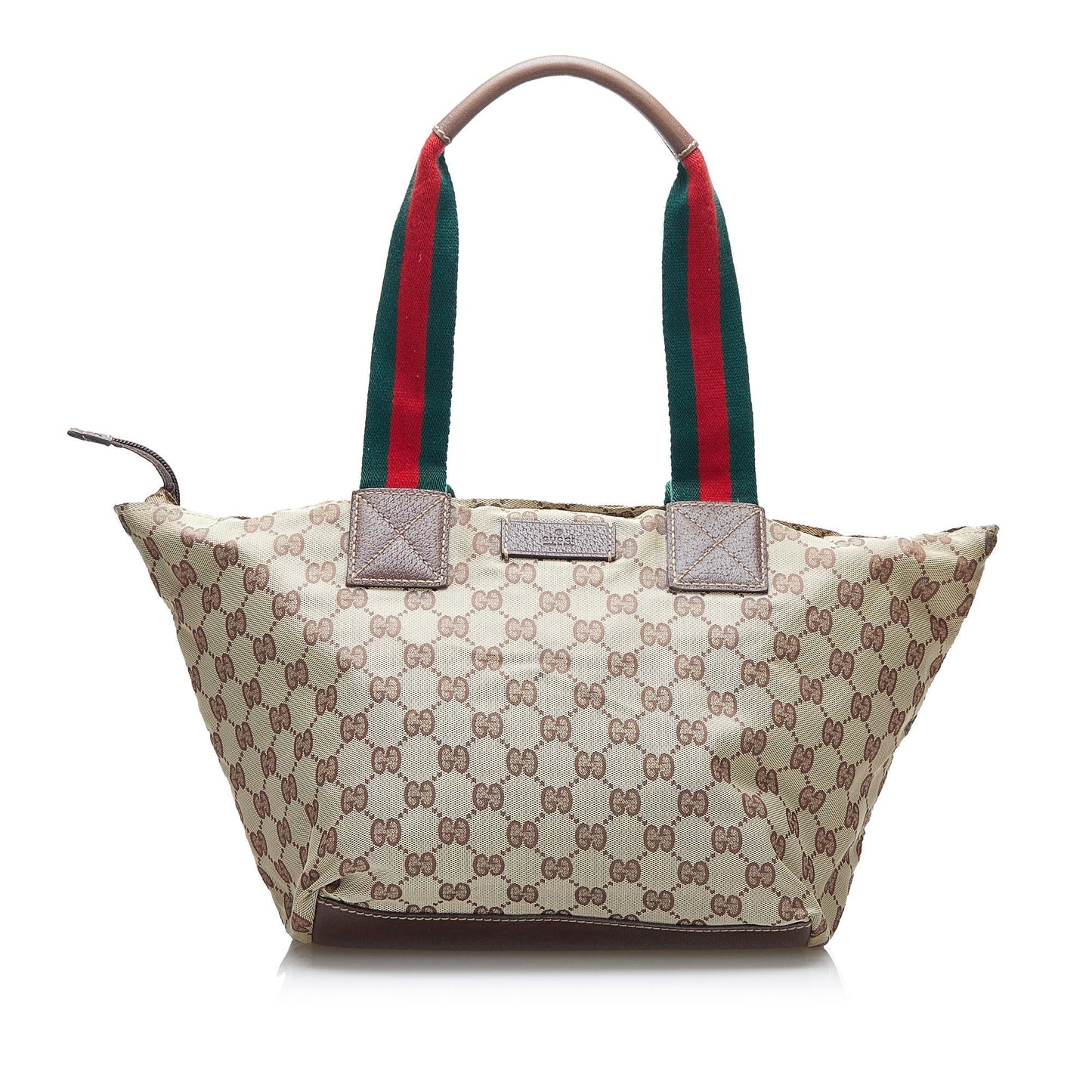 Gucci GG Canvas Web Tote (SHG-BPuGCO)