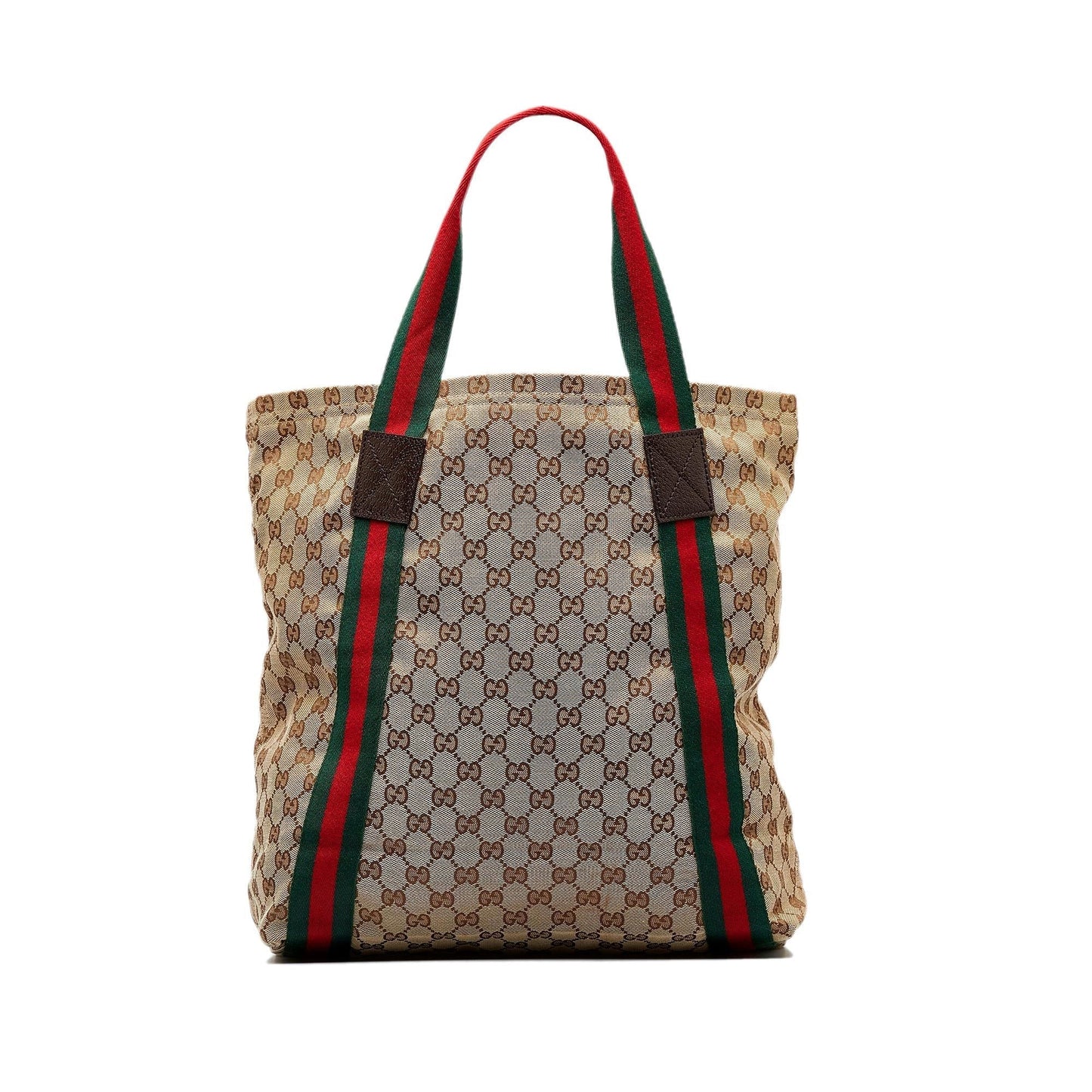 Gucci GG Canvas Web Tote (SHG-eVHpYS)