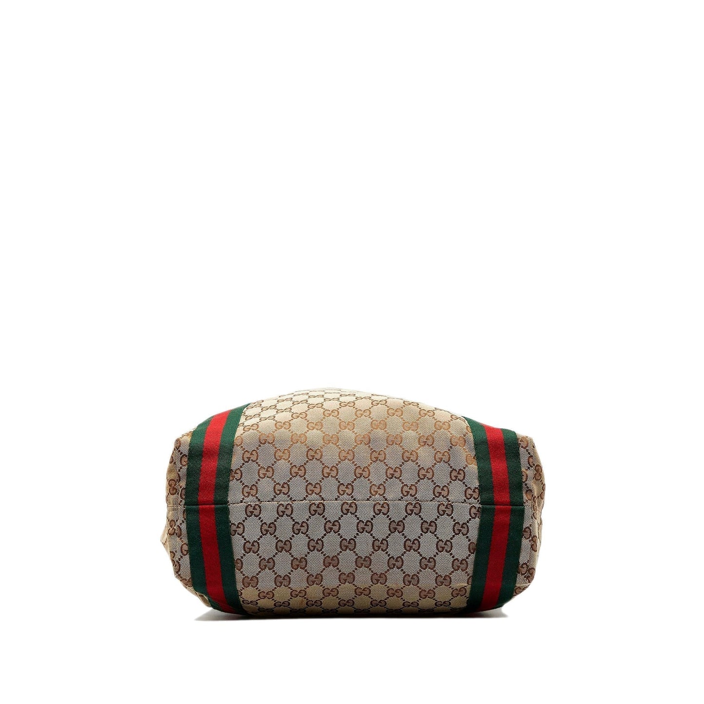 Gucci GG Canvas Web Tote (SHG-eVHpYS)