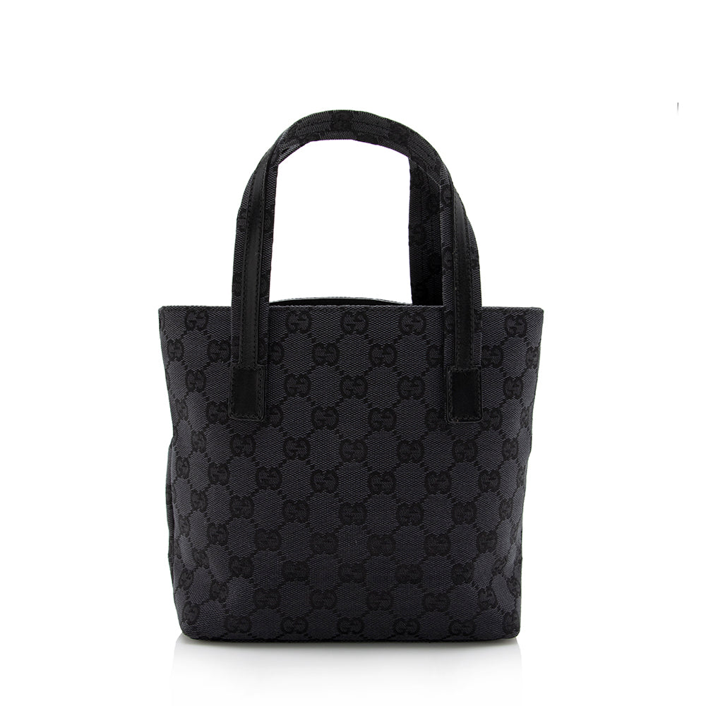 Gucci GG Canvas Front Pocket Mini Tote