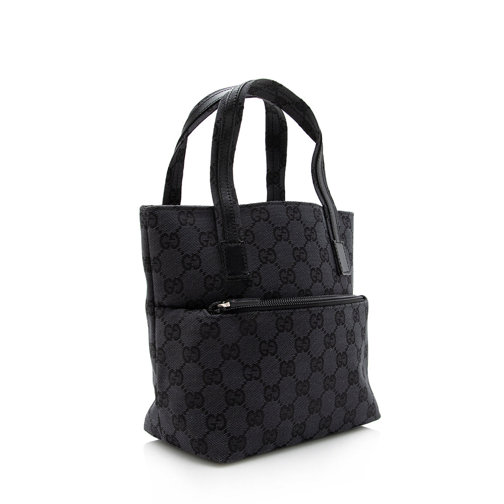 Gucci GG Canvas Front Pocket Mini Tote