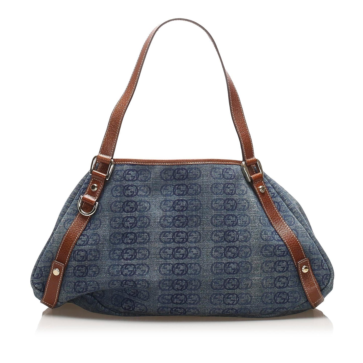 Gucci GG Denim Pelham Tote Bag (SHG-12975)