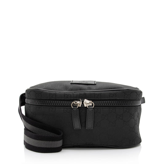 Gucci GG Nylon Belt Bag (SHF-yZgUsR)