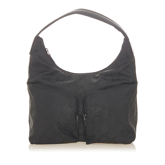 G*G GG Nylon Shoulder Bag (SHG-19554)