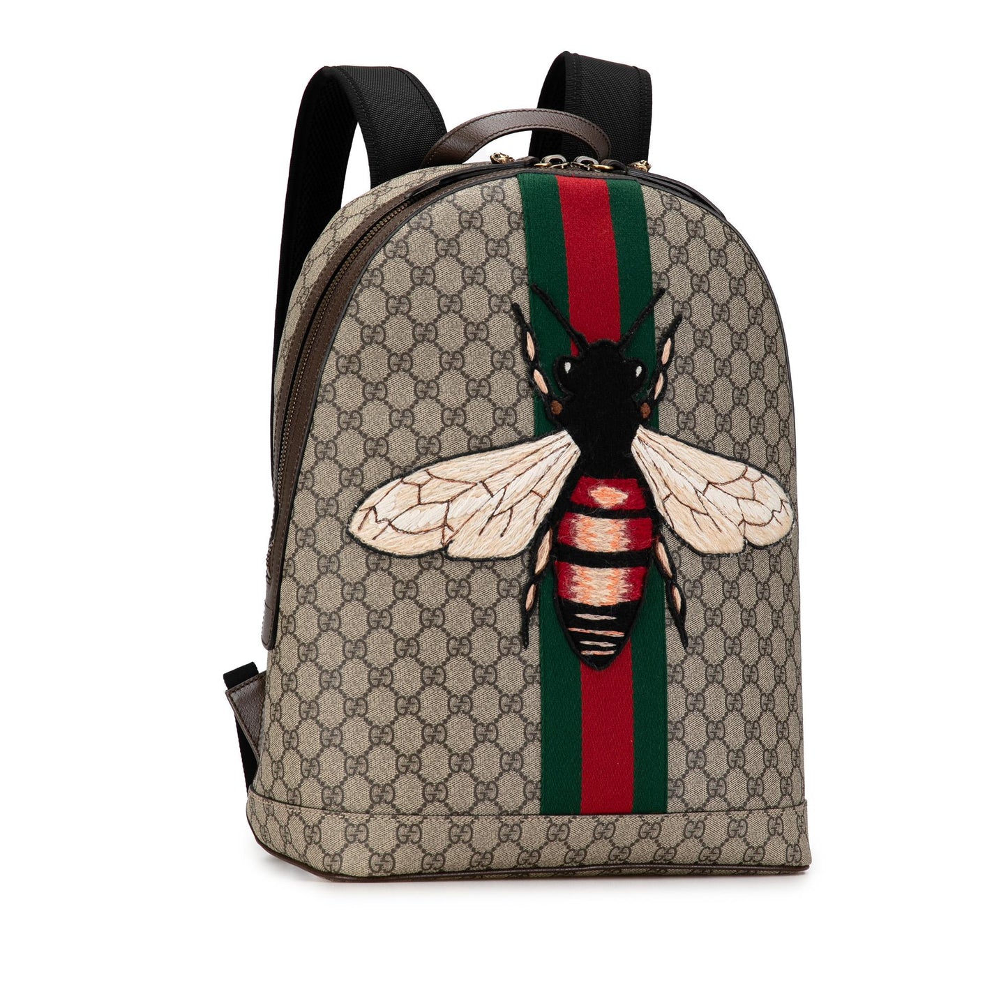 Gucci GG Supreme Animalier Web Backpack (SHG-TR6kCr)