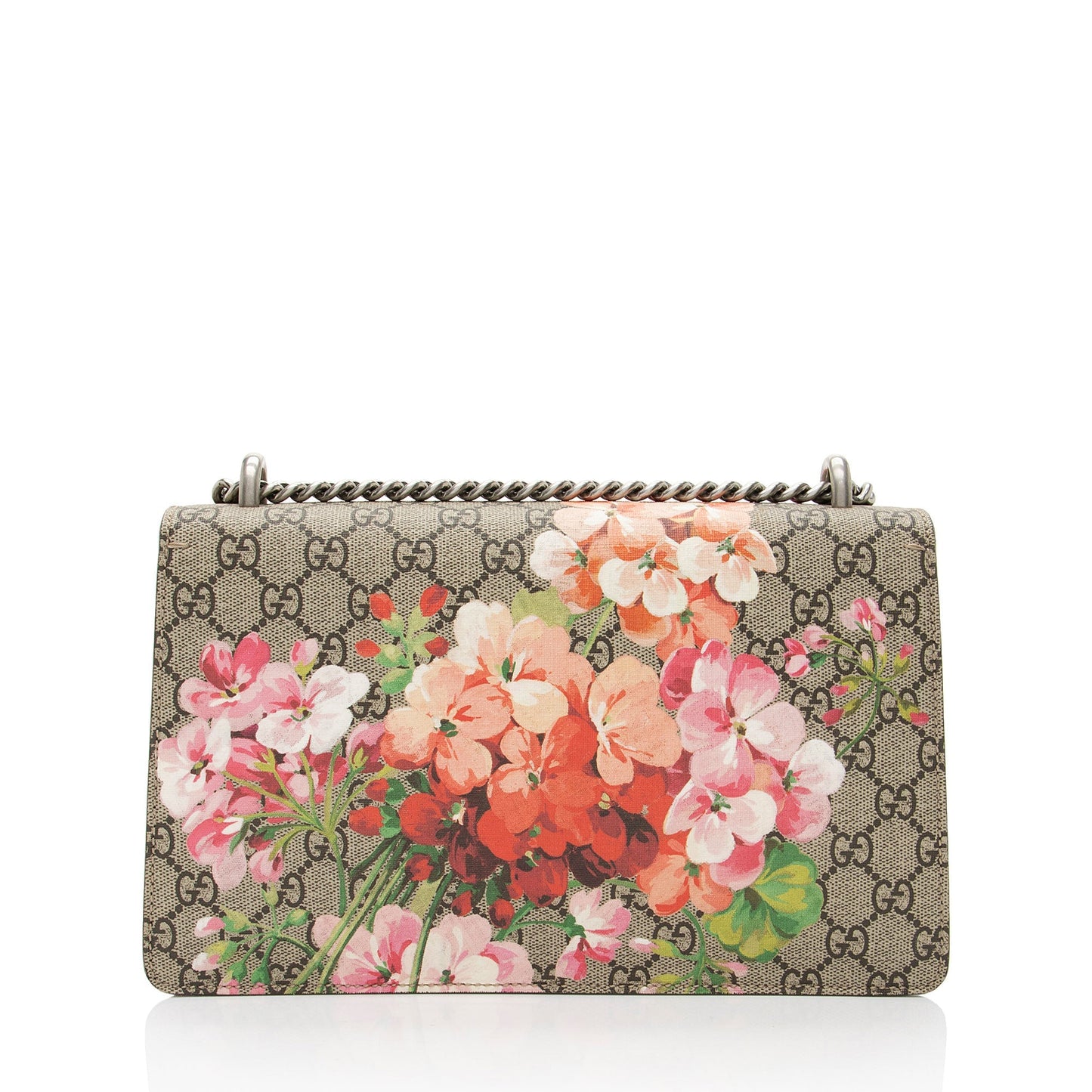 Gucci GG Supreme Blooms Dionysus Small Shoulder Bag