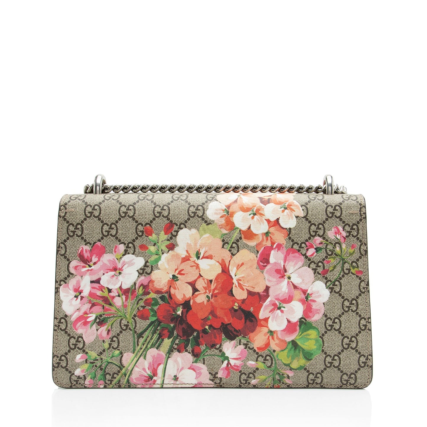 Gucci GG Supreme Blooms Dionysus Small Shoulder Bag