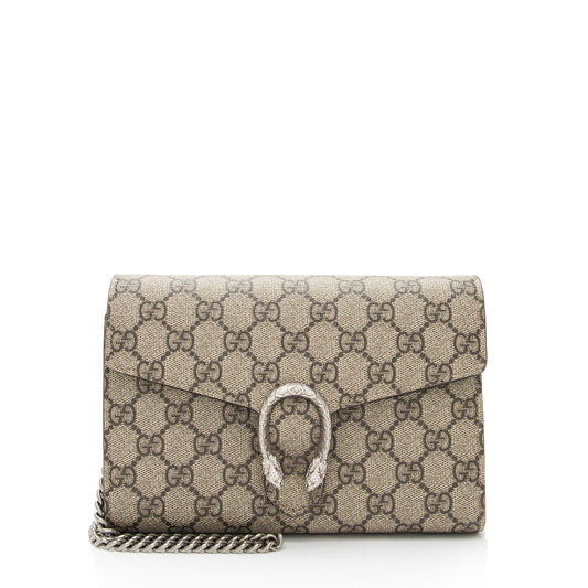 Gucci GG Supreme Dionysus Chain Wallet (SHF-SdIdgQ)