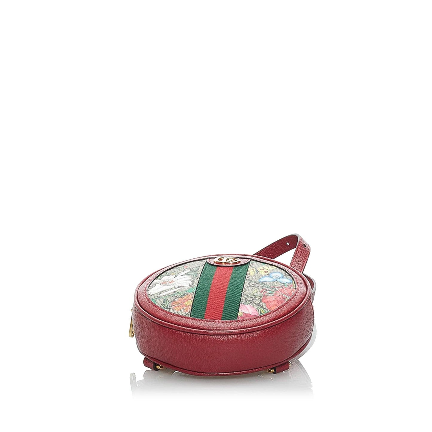 Gucci GG Supreme Flora Ophidia Round Backpack