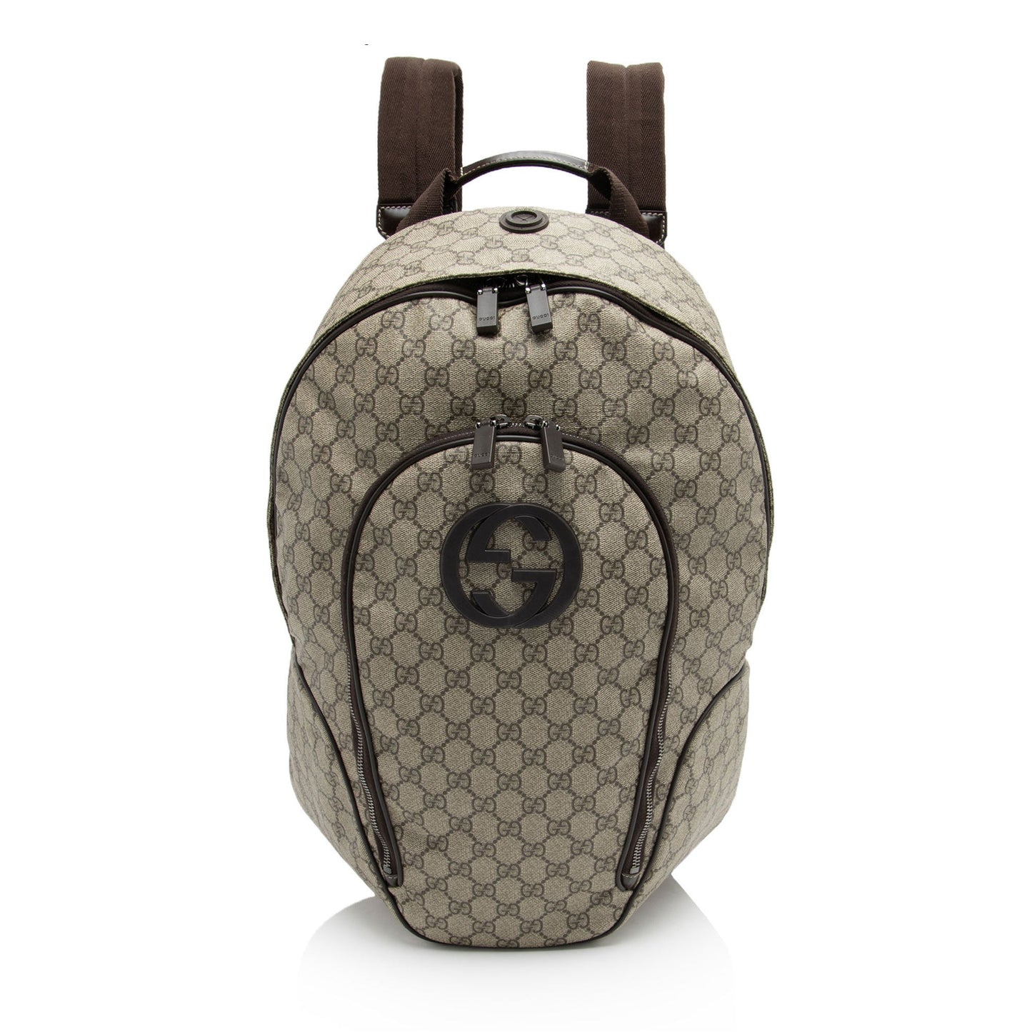 Gucci GG Supreme Interlocking G Medium Backpack (SHF-945UAF)