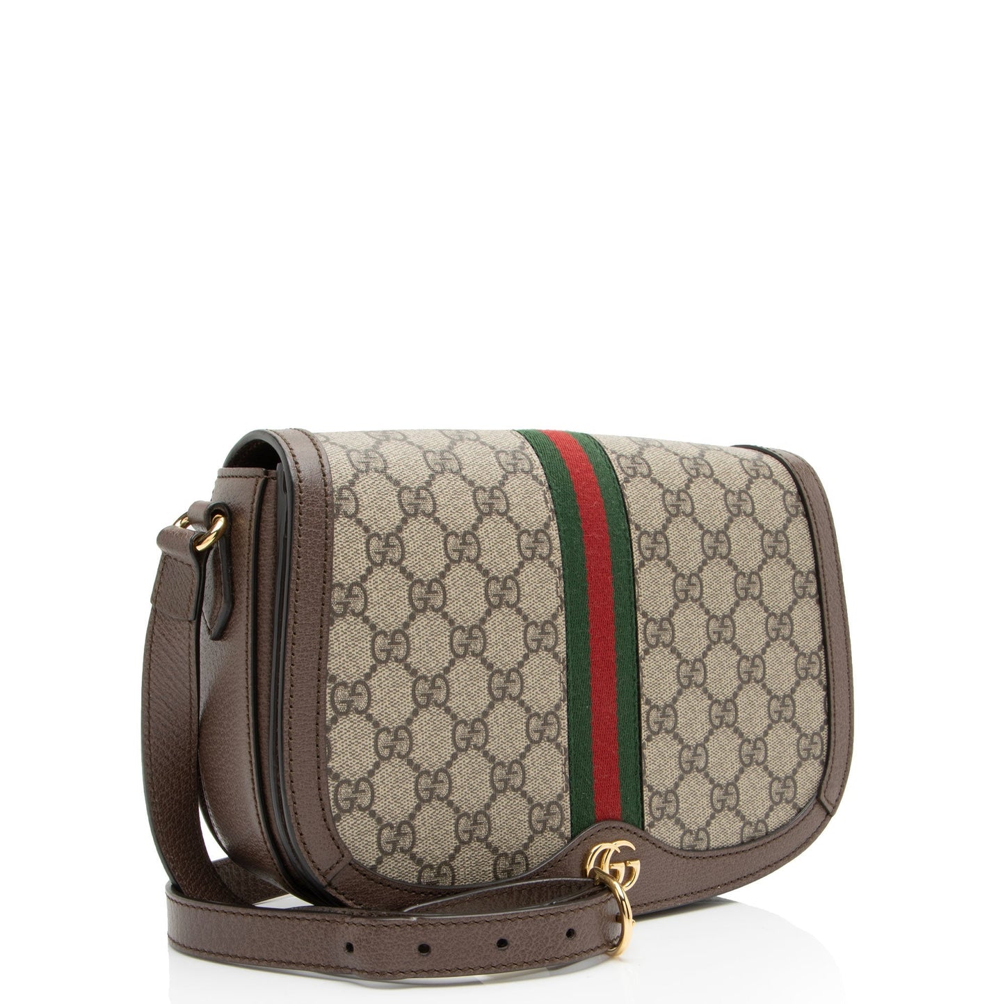 Gucci GG Supreme Ophidia Flap Messenger