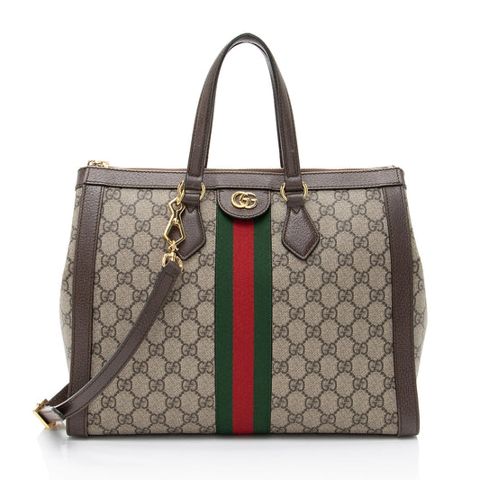 Gucci GG Supreme Ophidia Medium Tote