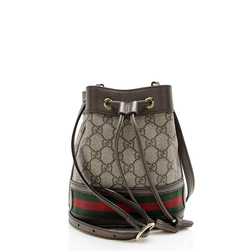 G*G GG Supreme Ophidia Mini Bucket Bag (SHF-14086)