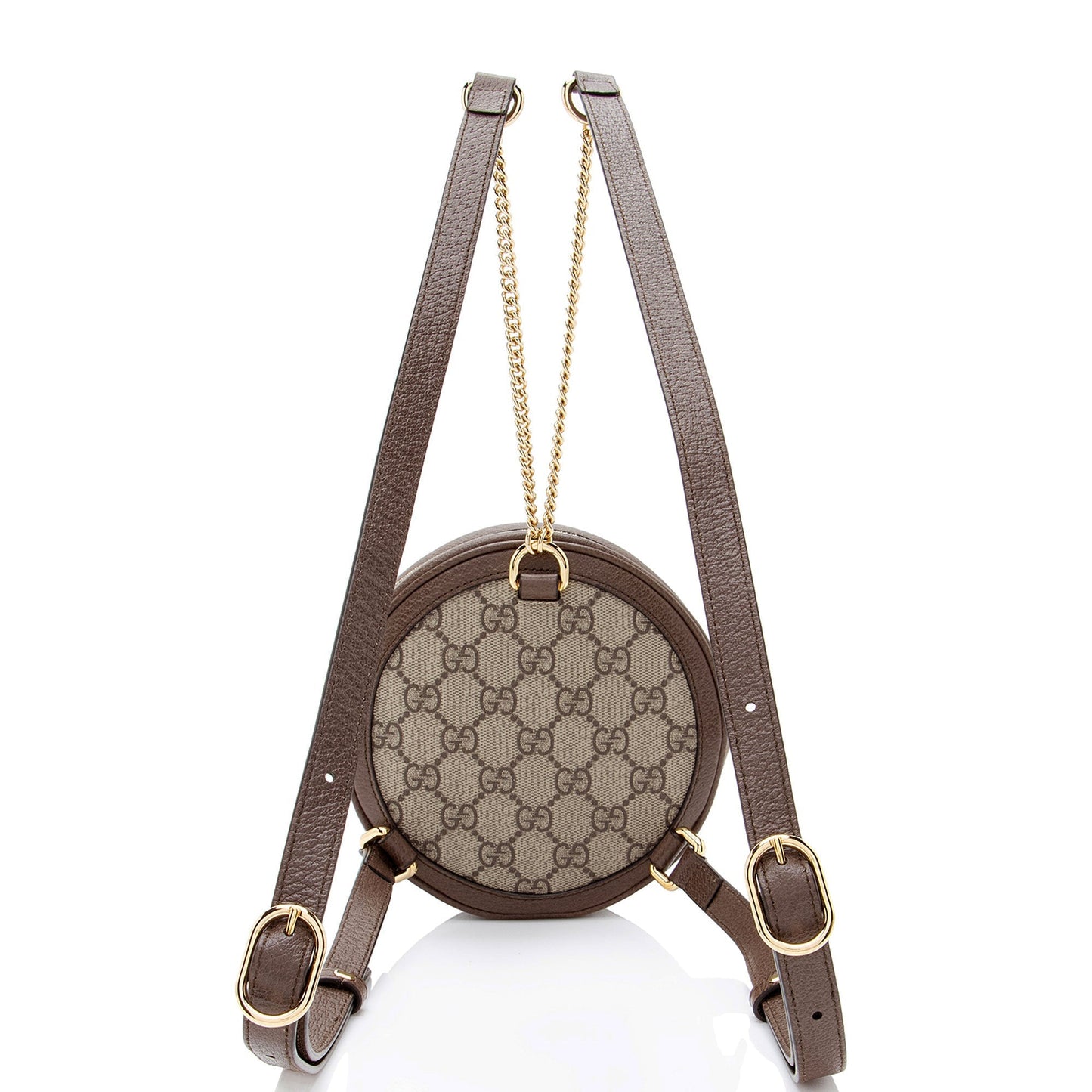 Gucci GG Supreme Ophidia Round Mini Backpack