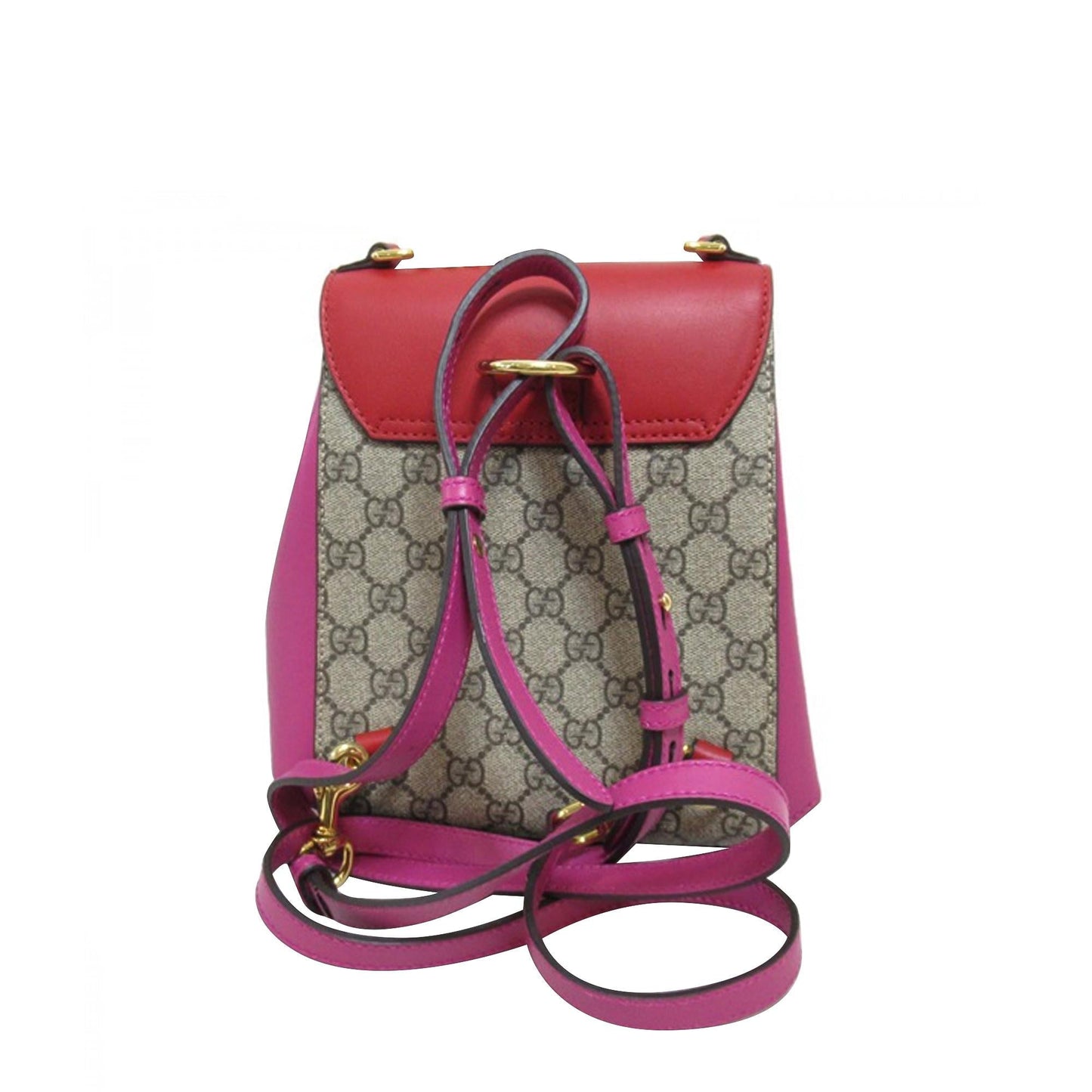 Gucci GG Supreme Padlock Backpack (SHG-rQ2M7Q)