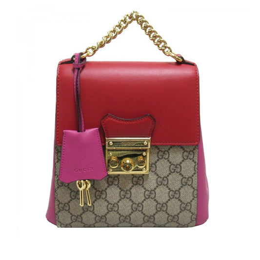 Gucci GG Supreme Padlock Backpack (SHG-rQ2M7Q)