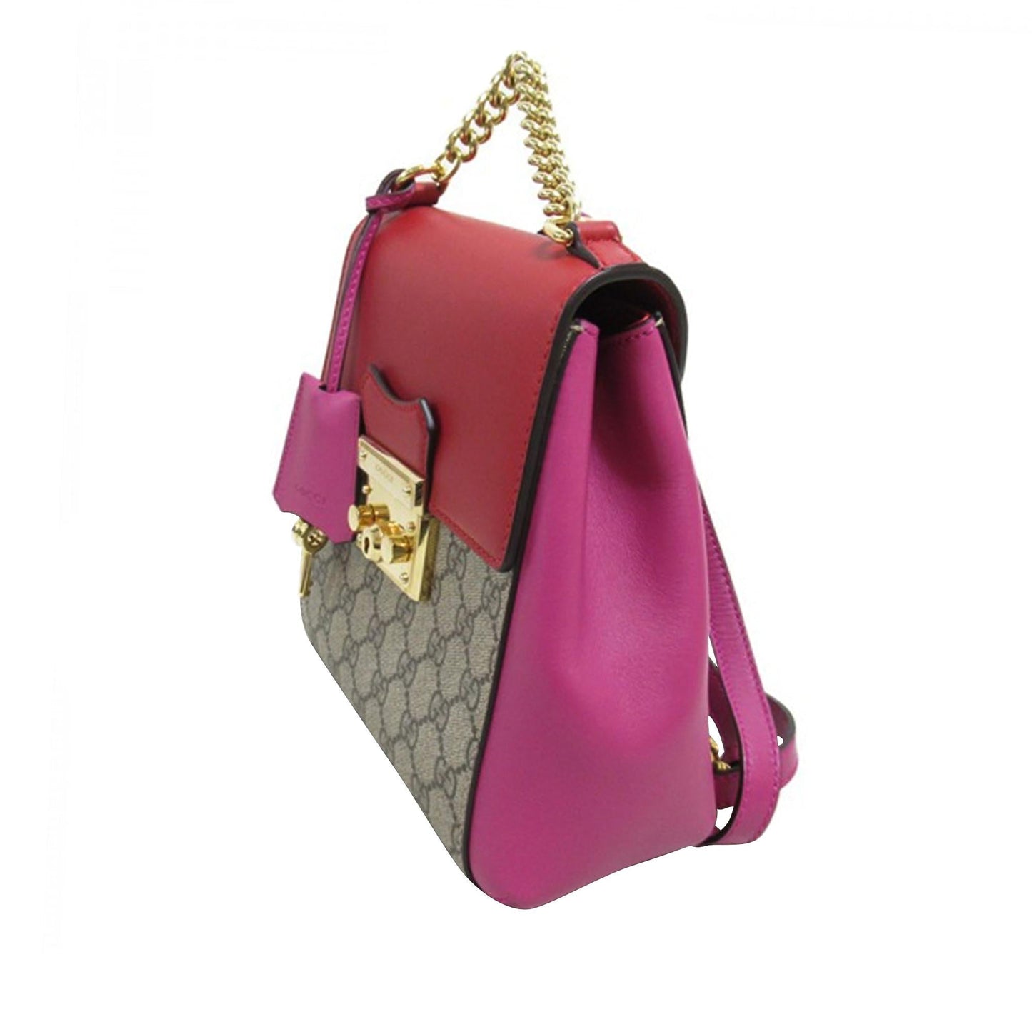 Gucci GG Supreme Padlock Backpack (SHG-rQ2M7Q)