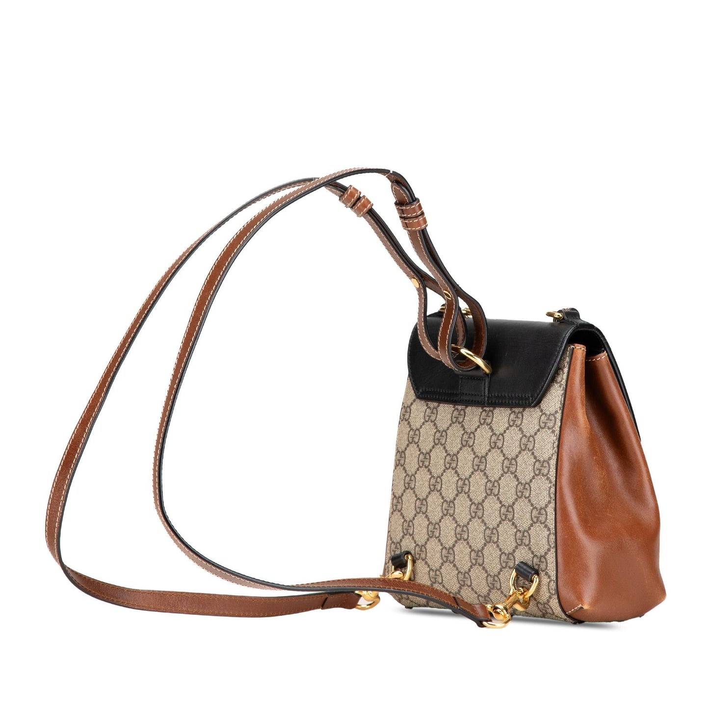 Gucci GG Supreme Padlock Backpack