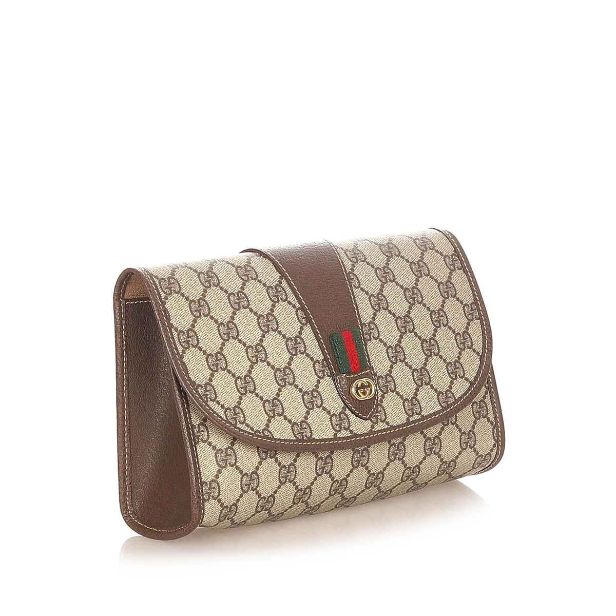 G*G GG Supreme Web Clutch Bag (SHG-20617)