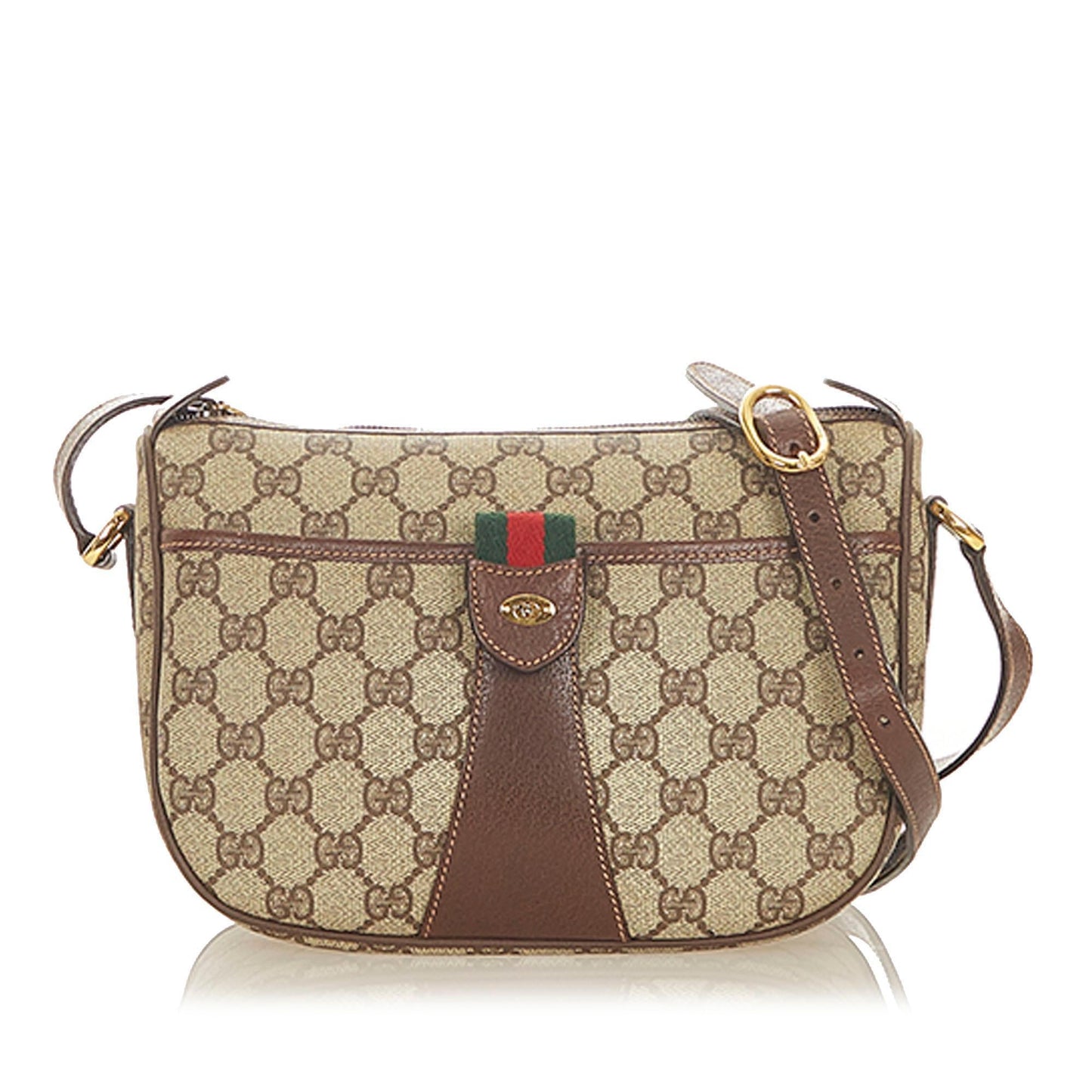 G*G GG Supreme Web Crossbody Bag (SHG-19237)