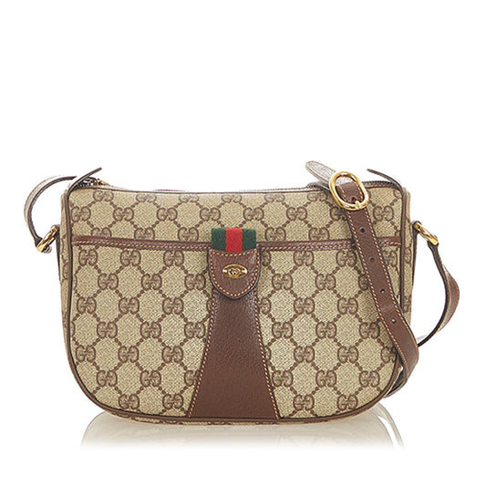 G*G GG Supreme Web Crossbody Bag (SHG-19237)