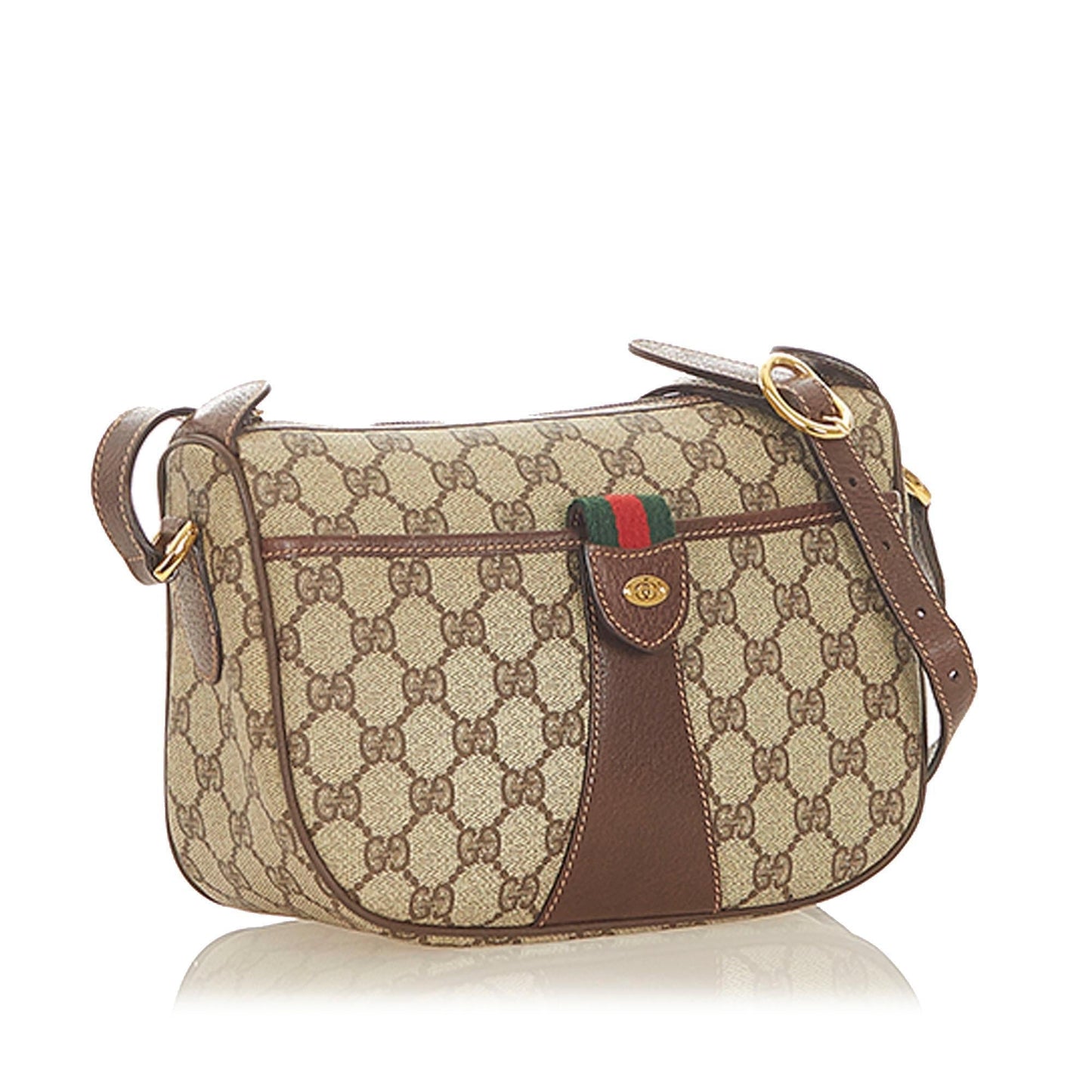 G*G GG Supreme Web Crossbody Bag (SHG-19237)