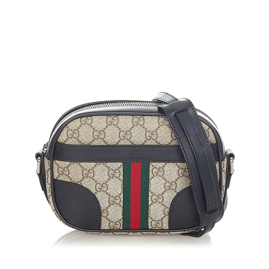 G*G GG Supreme Web Crossbody bag (SHG-20864)