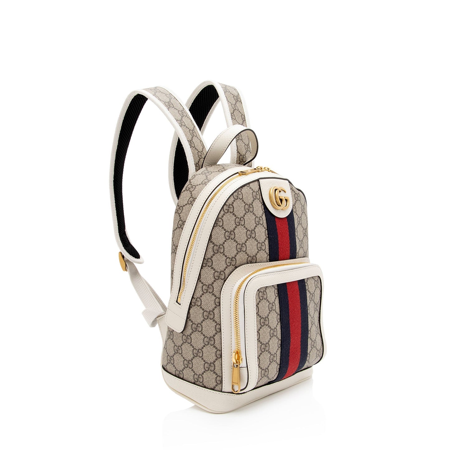 Gucci GG Supreme Ophidia Small Backpack (SHF-9CqWHU)