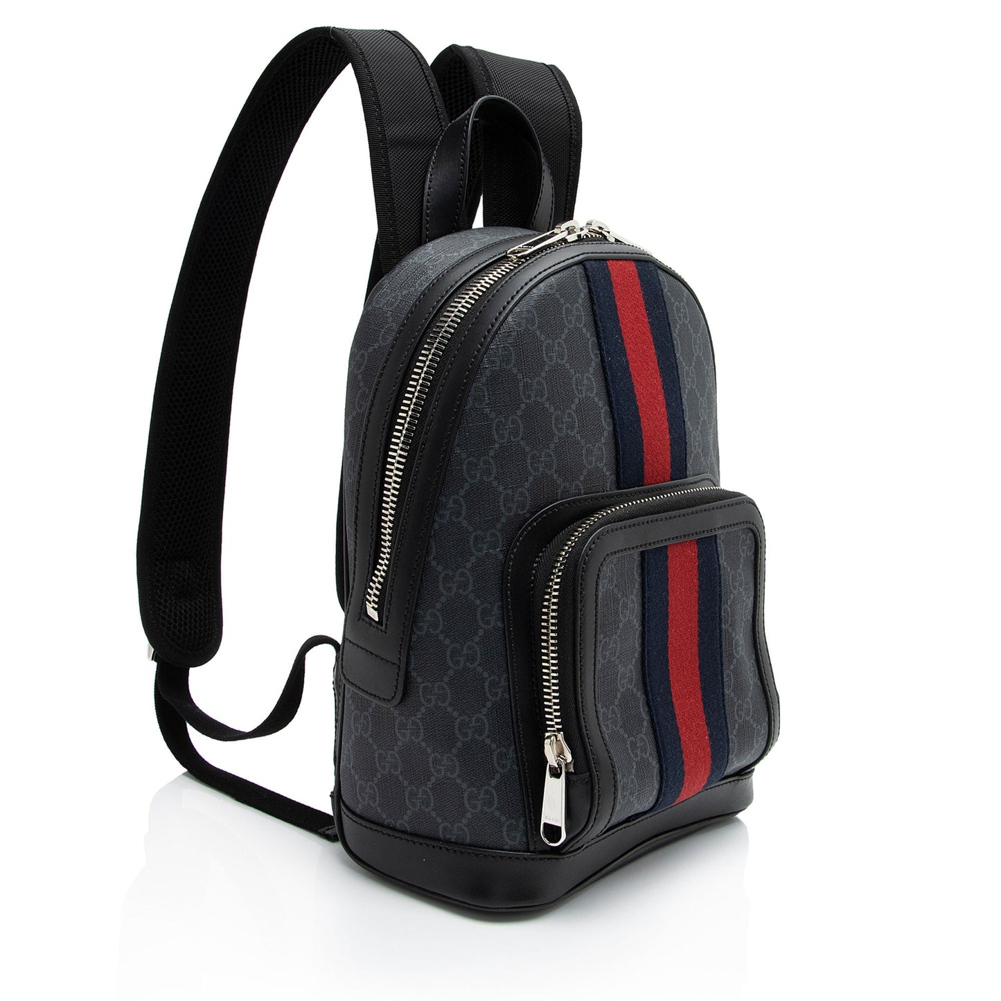 Gucci GG Supreme Web Small Day Backpack (SHF-iD13C9)