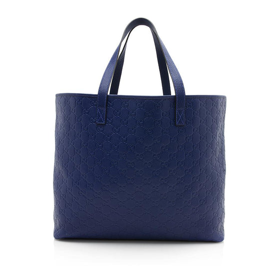 Gucci Guccissima Leather Large Tote (SHF-12359)