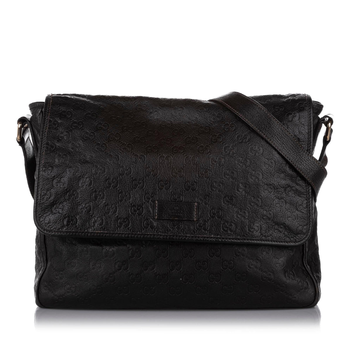 G*G G*Gssima Leather Messenger Bag (SHG-20698)