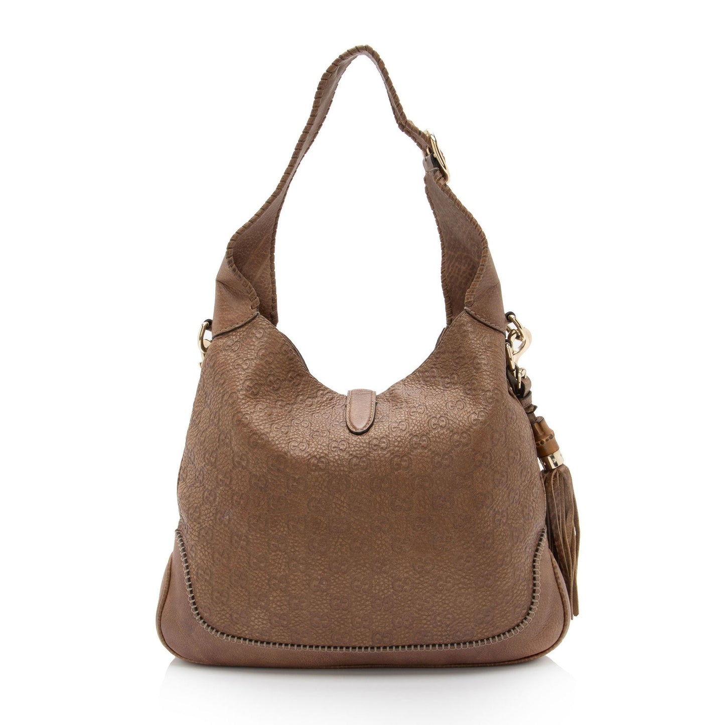 Gucci Guccissima Leather New Jackie Shoulder Bag (SHF-X3hb0o)