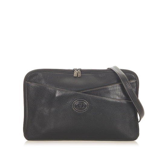 G*G Interlocking G Leather Crossbody Bag (SHG-19992)
