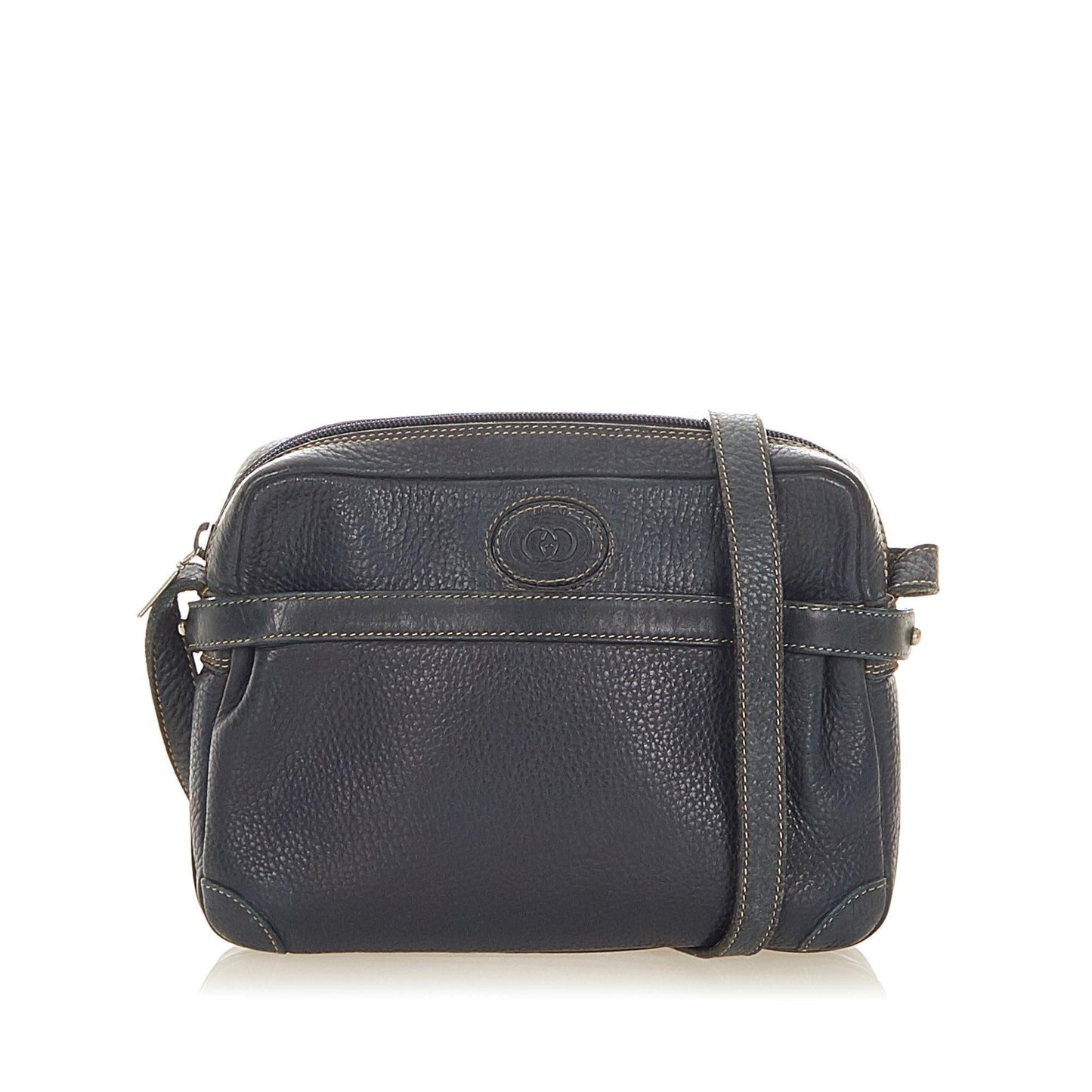 G*G Interlocking G Leather Crossbody Bag (SHG-20229)