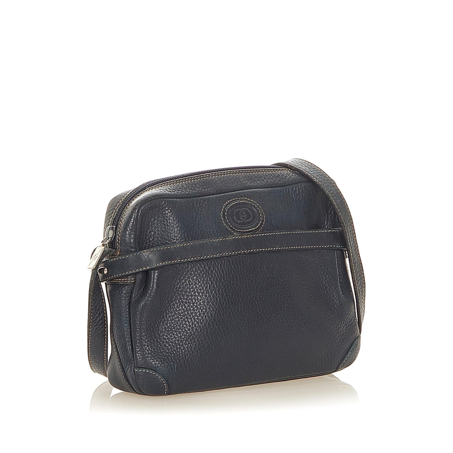 G*G Interlocking G Leather Crossbody Bag (SHG-20229)