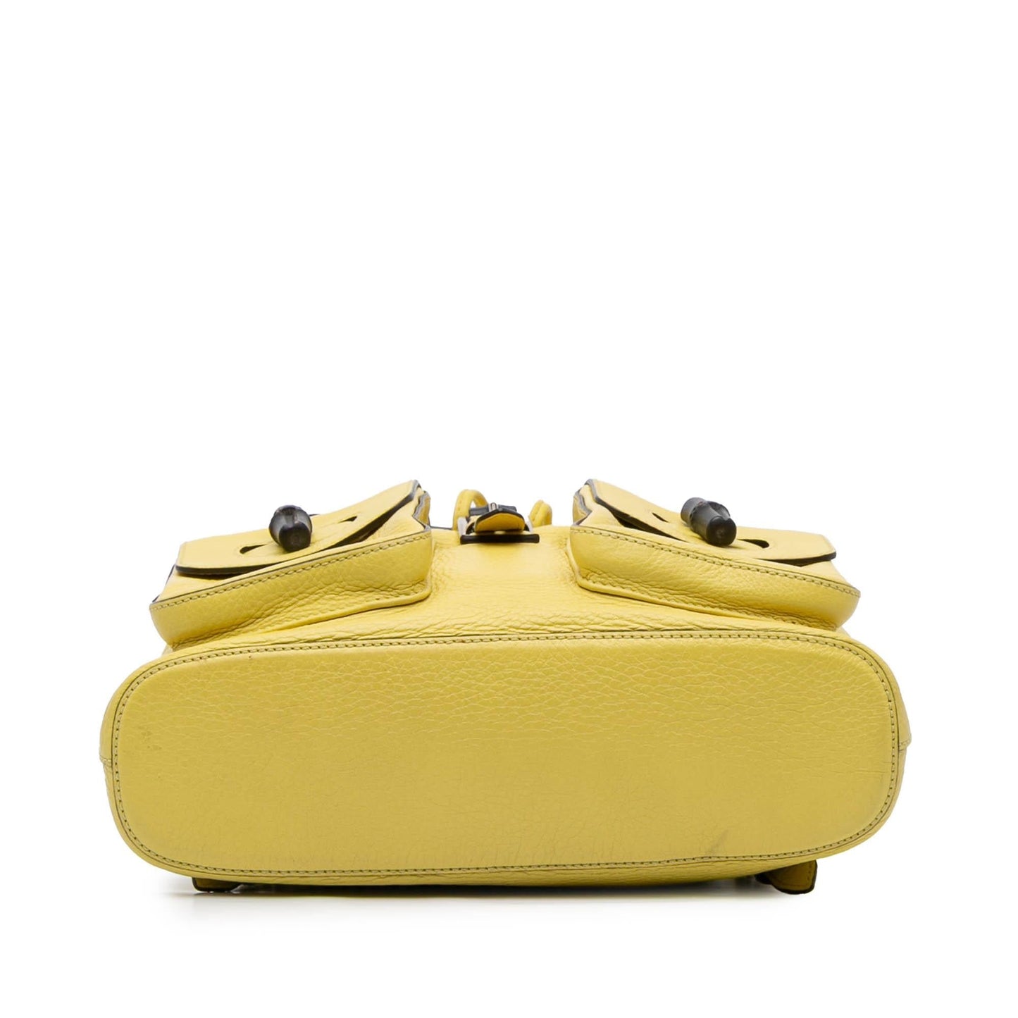 Gucci Leather Bamboo Tassel Backpack