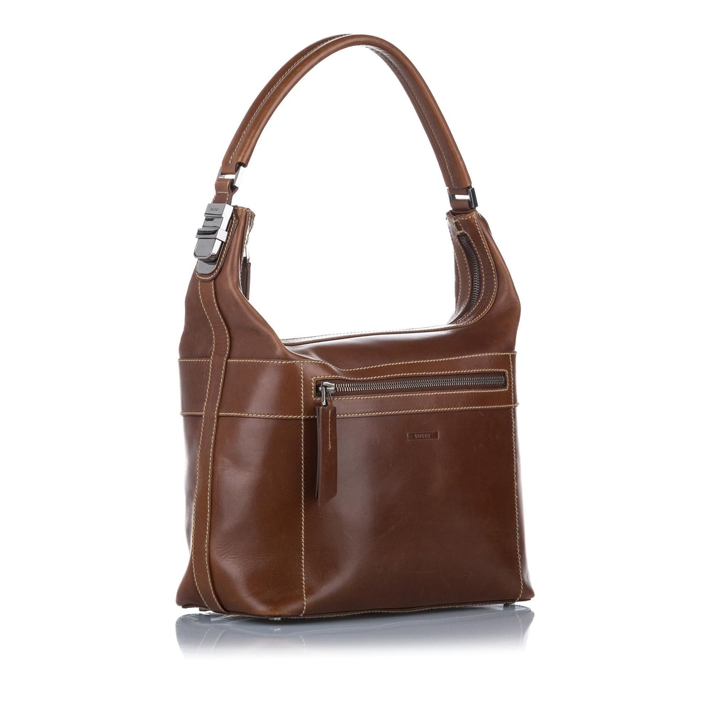 G*G Leather Shoulder Bag (SHG-18934)