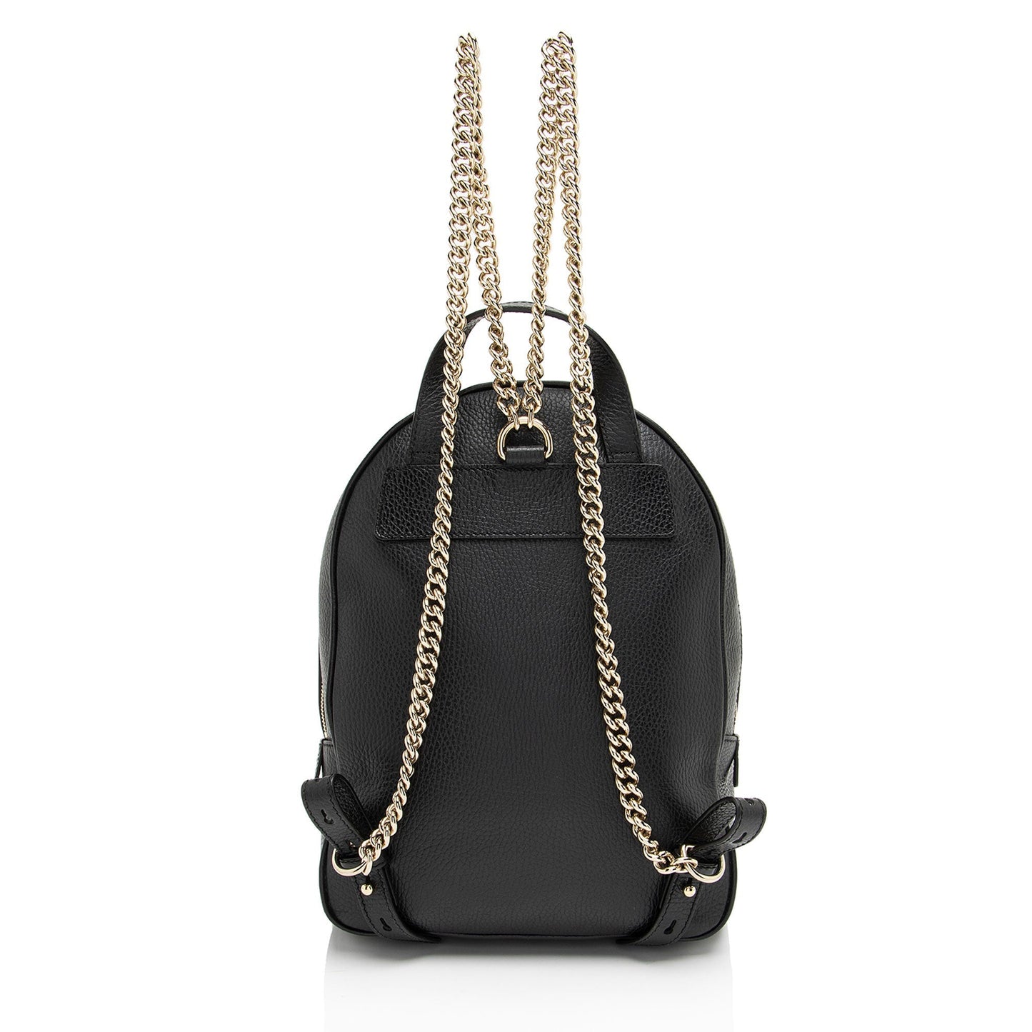 Gucci Leather Soho Chain Backpack