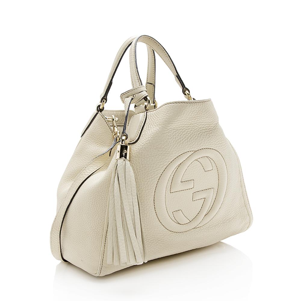 Gucci Leather Soho Small Tote (SHF-12921)